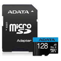 ADATA  ｍｉｃｒｏＳＤカード　１２８ＧＢ　ｍｉｃｒｏＳＤＸＣ　ＵＨＳーＩ　ＣＬＡＳＳ１０ AUSDX128GUICL10A1-RA1（直送品）