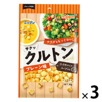 ニップン クルトン プレーン味 チャック付き 30g 1セット（1個×3）