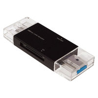 ナカバヤシ USB3.0 TypeーCカードリーダー・ライター ブラック CRW-DC3SD71BK 1個