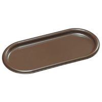 アズワン 小判トレー ブラウン 67-8137-23 1個（直送品）