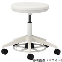 アズワン 研究室用チェア・フットペダル・背なし・チェリーピンク 67-9251-39 1個（直送品）