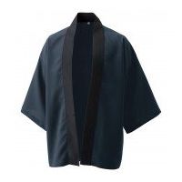 マスダ 風とおるハッピ 濃紺 L DOT-820-A08-L 1枚（直送品）