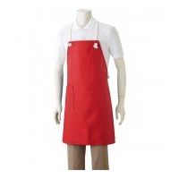 マスダ レザーエプロン レッド BA-1005-MA16 1枚（直送品）