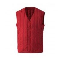 マスダ キルトベスト レッド S GX-211-T09-S 1枚（直送品）