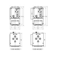 カネテック 静止形脱磁器電源装置 EHDーW210C 1台（直送品）