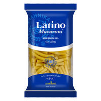 ラティーノ マカロニ 袋 250g ゆで時間8分 1個 富永貿易 ギリシャ