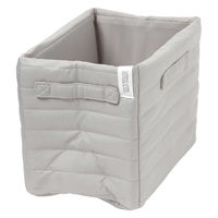 キルティング収納BOX(S) グレー LAKOLE/ラコレ