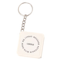 メジャーキーホルダー ホワイト LAKOLE/ラコレ