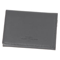 PUカードケース チャコール LAKOLE/ラコレ