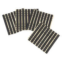 4枚セット バンブーコースター ブラック LAKOLE/ラコレ