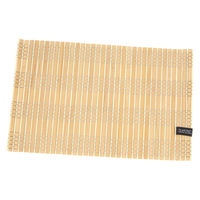 バンブーランチョンマット ナチュラル LAKOLE/ラコレ