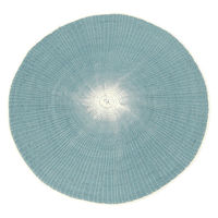 ペーパーランチョンマットサークル ブルー LAKOLE/ラコレ