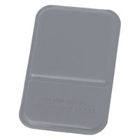 スリム折り畳みミラー(S) チャコール LAKOLE/ラコレ