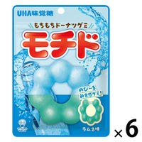 グミ 食べきりサイズ モチド ラムネ 40g 1セット(1個×6) UHA味覚