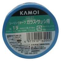 カモ井加工紙 カモ井 マスキングテープガラスサッシ用 GS21 1巻