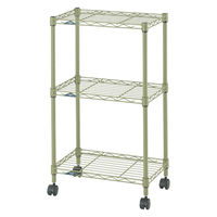 ドウシシャ ルミナスEXラック 3段 幅445×奥行295×高さ760mm