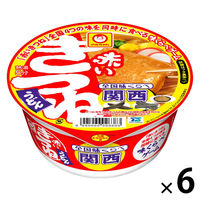 マルちゃん 全国味くらべ赤いきつねうどん関西 96ｇ 1セット（1個×6） 東洋水産