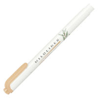 ゼブラ 蛍光ペン マイルドライナー フレグランスシリーズ 限定 香りつき マイルドベージュ WKT7-FR-MBE 1本