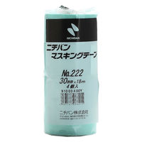ニチバン マスキングテープ 222ー30 30mm×18m(4巻入り) 222H-30 1PK