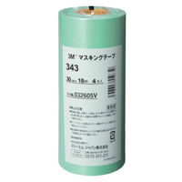 スリーエム ジャパン マスキングテープ 343 30mmX18m 4巻入り 7010721938 1PK