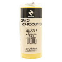 ニチバン マスキングテープ 2311H 15mmX18m(8巻入り) 2311H-15 1PK