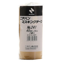 ニチバン マスキングテープ241Hー40 40mmX18m(3巻入り) 241H-40 1PK