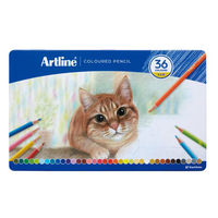 シヤチハタ アートライン 色鉛筆 36色セット KCP-36C/H 1個