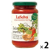 ラセルバ オーガニック パスタソース トマト 340g 1セット（1個×2）nakato イタリア 有機