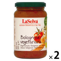 ラセルバ オーガニック パスタソース ボロネーゼ風 350g 1セット（1個×2）nakato イタリア 有機