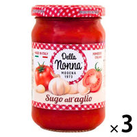 デラノンナ パスタソース トマト＆ガーリック 2～3人前 1セット（1個×3）nakato