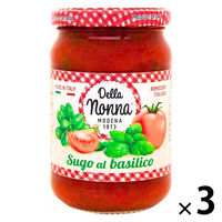 デラノンナ パスタソース トマト＆バジル 2～3人前 1セット（1個×3）nakato