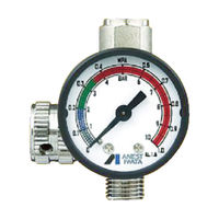 アネスト岩田 ストレートタイプ手元圧力計 AJR-02S-VG 1個 419-4632（わけあり品）
