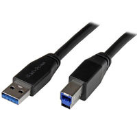 USBケーブル　10m　アクティブタイプ　A ー B　USB3SAB10M USB3.0 1個　StarTech.com（わけあり品）