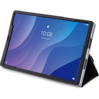 Lenovo Tab M10 HD 2nd Gen ケース 手帳 フラップ レザー 軽量 ブラック TB-L201PLFBK エレコム 1個（わけあり品）