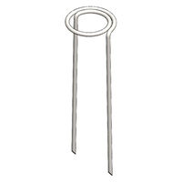 浅野木工所 フラット杭φ35×L100 #65043 1セット（わけあり品）