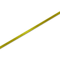 シモジマ シングルサテンリボン 6×20 コガネイロ 001419840 1巻（わけあり品）