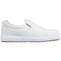 【コックシューズ】 KAZEN コックシューズ(先芯入り) セーフティタイプ 白 468-70-27.0 ホワイト 27cm（わけあり品）