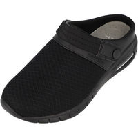 シードコーポレーション レディース ナースシューズ 24.5 オールブラック PW0501 1足（わけあり品）