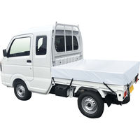 カワシマ盛工 ターポリン軽トラックシート ハイゼットジャンボ用 1.8x1.8 ホワイト STJ-WH 1個（直送品）