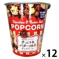 ポップコーン スナック菓子  チョコ＆バターソルトポップコーン 42g 1セット(1個×12) クリート