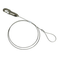 ベルク M-349 ループワイヤー吊10 ストッパー付 0.5M 1個（わけあり品）