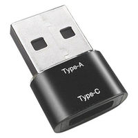 エアージェイ Type-C変換アダプター(Type-C to USB-A) CA-CTU 1個（わけあり品）