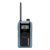 程度良好★KENWOOD UBZ-LM20 特定小電力トランシーバー① JVCケンウッド 特定小電力トランシーバー(ブルーグレー) UBZ