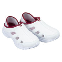 松吉医科器械 マツヨシ 2WAYナースシューズ バーガンディ 22.5cm MY-NS100ABU 1足　シューズ　レディス　メンズ オリジナル（わけあり品）