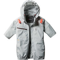 バートル AC半袖ブルゾン シルバー 3XL AC2056-5-3XL 1枚（直送品）