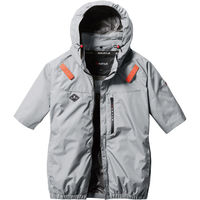 バートル 半袖ブルゾン アッシュグレー 3XL AC2066-60-3XL 1枚（直送品）