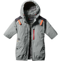 バートル 半袖ブルゾン スティールグレー XXL AC2086-57-XXL 1枚（直送品）
