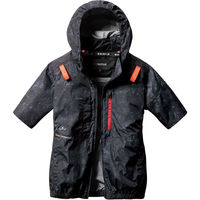 バートル 半袖ブルゾン ストームブラック 3XL AC2086-79-3XL 1枚（直送品）