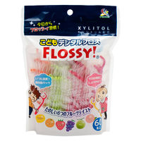 こどもデンタルフロスフロッシー  60本入 袋タイプ 002084 1個 UFCサプライ
