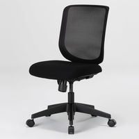 中央可鍛工業 チェア ブラック SC-S210-BK 1脚（取寄品）